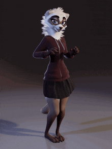 Ferret Anthro GIF - Ferret Anthro Dancing GIFs