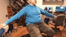 Tmoth Spinning GIF - Tmoth Spinning Cyberchair GIFs