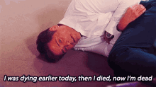 12. Hangovers Will Destroy You. GIF - Rob Lowe Chris Traeger Im Dead GIFs