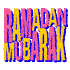Ramadan Ramadan Mubarak Sticker