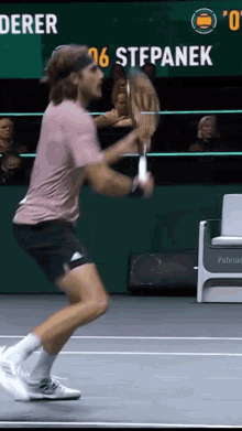 Oops Miss The Ball GIF - Oops Miss The Ball Stefanos Tsitsipas GIFs