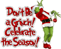 Merry Christmas Grinch Sticker