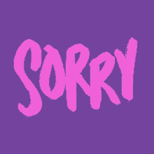 sorry colors text apologize