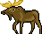 Moose Sticker - Moose Stickers