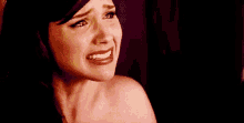 Crying Demi Lovato GIF