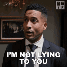 Im Not Lying To You Alonzo GIF - Im Not Lying To You Alonzo The Oval GIFs