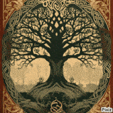 a picture of a tree with pixiz written on the bottom right corner