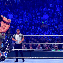 Seth Rollins Inverted Superplex GIF - Seth Rollins Inverted Superplex Cody Rhodes GIFs