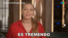 Es Tremendo María Sol GIF - Es Tremendo María Sol Masterchef Argentina GIFs