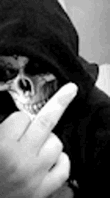 Middle Finger Scary GIF - Middle Finger Scary Halloween GIFs