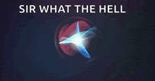 a siri logo with the words sir what the hell