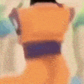 a blurry picture of a person 's head with a bird on top of it