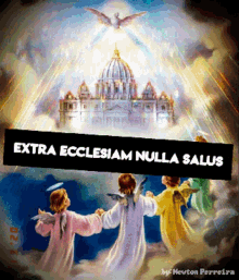 catholic wave extra ecclesiam nulla sallus glitch angels