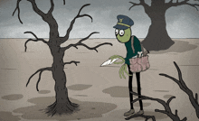 Salad Fingers Here You Go GIF - Salad Fingers Here You Go I'Ll Leave This Here GIFs