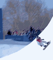 Kaishu Hirano Snowboarding GIF - Kaishu Hirano Snowboarding Half Pipe GIFs