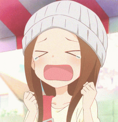 Sad Anime GIF - Sad Anime Karakei No Jouzu No Takagi San GIFs