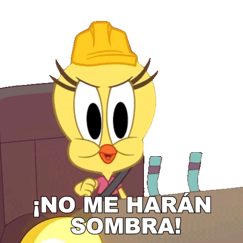 No Me Haran Sombra Piolín Sticker - No Me Haran Sombra Piolín Bugs Y Sus Amigos A La Obra Stickers