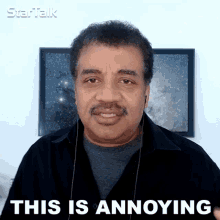 This Is Annoying Neil Degrasse Tyson GIF - This Is Annoying Neil Degrasse Tyson Startalk GIFs