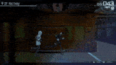 a screenshot of a video game shows a hallway with day 043 on the bottom