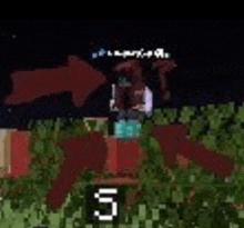 a screenshot of a video game with a red arrow pointing to the right .