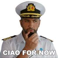 Ciao For Now Paolo Arrigo Sticker - Ciao For Now Paolo Arrigo The Real Love Boat Stickers