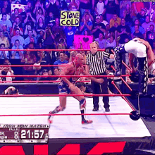 Kurt Angle Angle Slam GIF - Kurt Angle Angle Slam Shawn Michaels GIFs