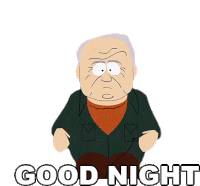 Good Night Herbert Garrison Sticker - Good Night Herbert Garrison South Park Stickers