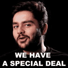 We Have A Special Deal Ignace Aleya GIF - We Have A Special Deal Ignace Aleya We Have An Offer GIFs