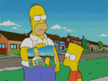 Homero triste por Bart. on Make a GIF