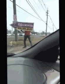 Greatest Sign Spinner Ever GIF - Sign Spin Trick GIFs