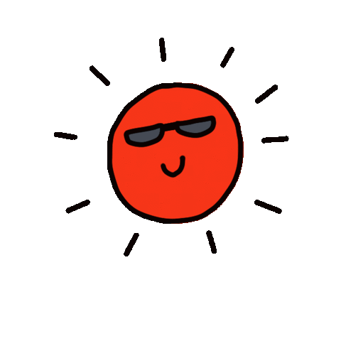 Morning Sunglasses Sticker - Morning Sunglasses Sun Stickers