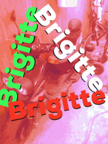 brigitte motorcycle change color