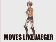 Moves Like Jagger Attack On Titan GIF