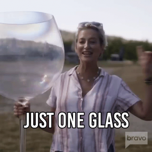 Just One Glass Real Housewives Of New York GIF - Just One Glass Real Housewives Of New York Rhony GIFs