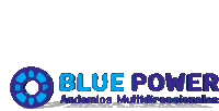 Bluepowerandamios Sticker - Bluepowerandamios Stickers