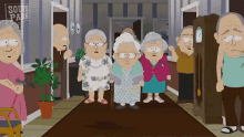 Grandmas Coming Mrs Mcguillicutty GIF - Grandmas Coming Mrs Mcguillicutty Mrs Mcguillicutty Crew GIFs