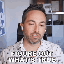 Figure Out Whats True And Whats Not Derek Muller GIF - Figure Out Whats True And Whats Not Derek Muller Veritasium GIFs