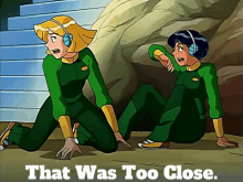 Totally Spies Clover GIF - Totally Spies Clover That Was Too Close GIFs
