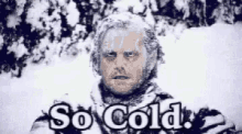 So Cold Freeze GIF - So Cold Freeze Jack Nicholson GIFs