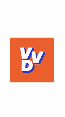 vvd mark logo sticker nederland