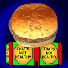 Thats Not Healthy Unhealthy GIF - Thats Not Healthy Unhealthy Beefburger GIFs