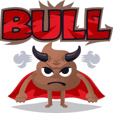 bull happy poo joypixels bullshit stupid