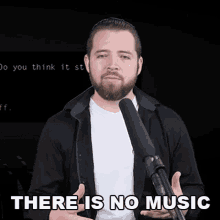There Is No Music Bricky GIF - There Is No Music Bricky Without Music GIFs