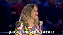 Lo He Pasado Fatal Edurne GIF - Lo He Pasado Fatal Edurne Got Talent España GIFs