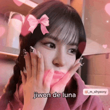 Jiwon De Luna Everglow GIF - Jiwon De Luna Everglow GIFs
