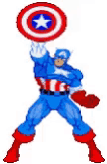 Captain America Marvel GIF - Captain America Marvel Superhero GIFs