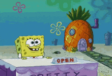 Spongebob Waiting GIF