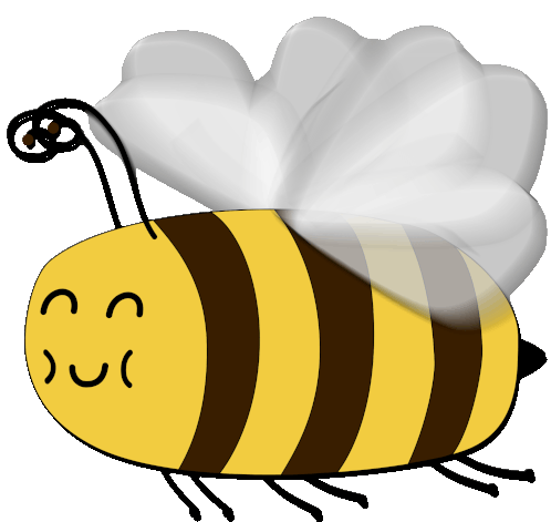 Bee Buzz Sticker - Bee Buzz Flying Stickers