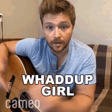 Whaddup Girl Sterling Knight GIF - Whaddup Girl Sterling Knight Cameo GIFs