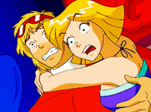 Totally Spies Clover GIF - Totally Spies Clover Sticking Tongue Out GIFs